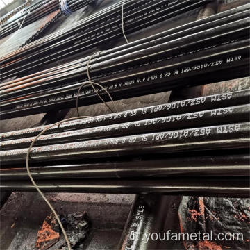 ASTM A106 GR.B Black Seamless Carbon Steel Pipe